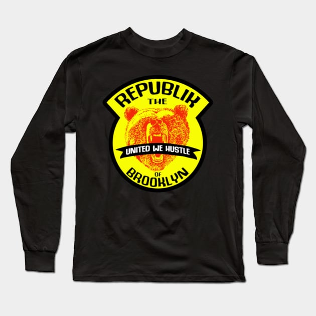 The Republik Bear Long Sleeve T-Shirt by Digz